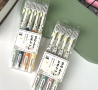 成人马卡龙银离子抑菌软毛牙刷家用四支装情侣牙刷软毛